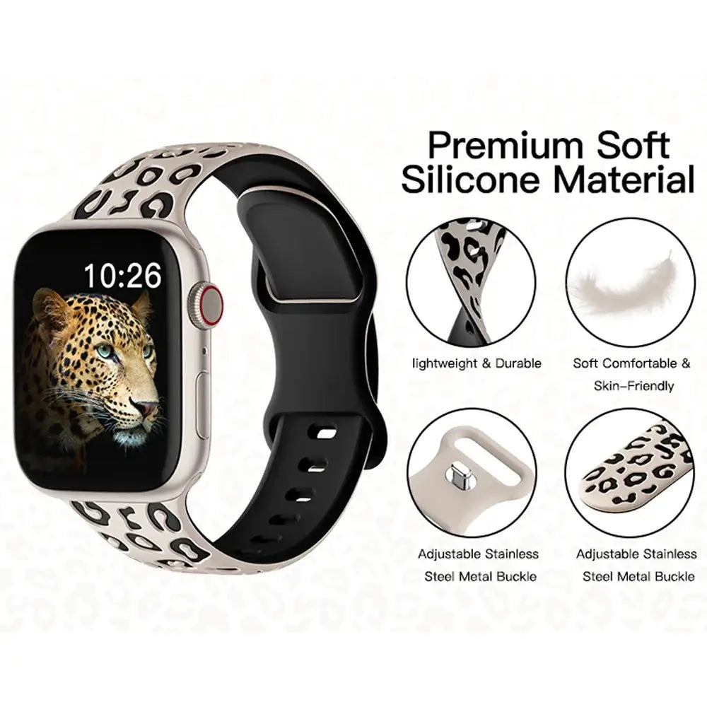 Apple Watch Silicone Strap - Stylish, Durable, and Soft