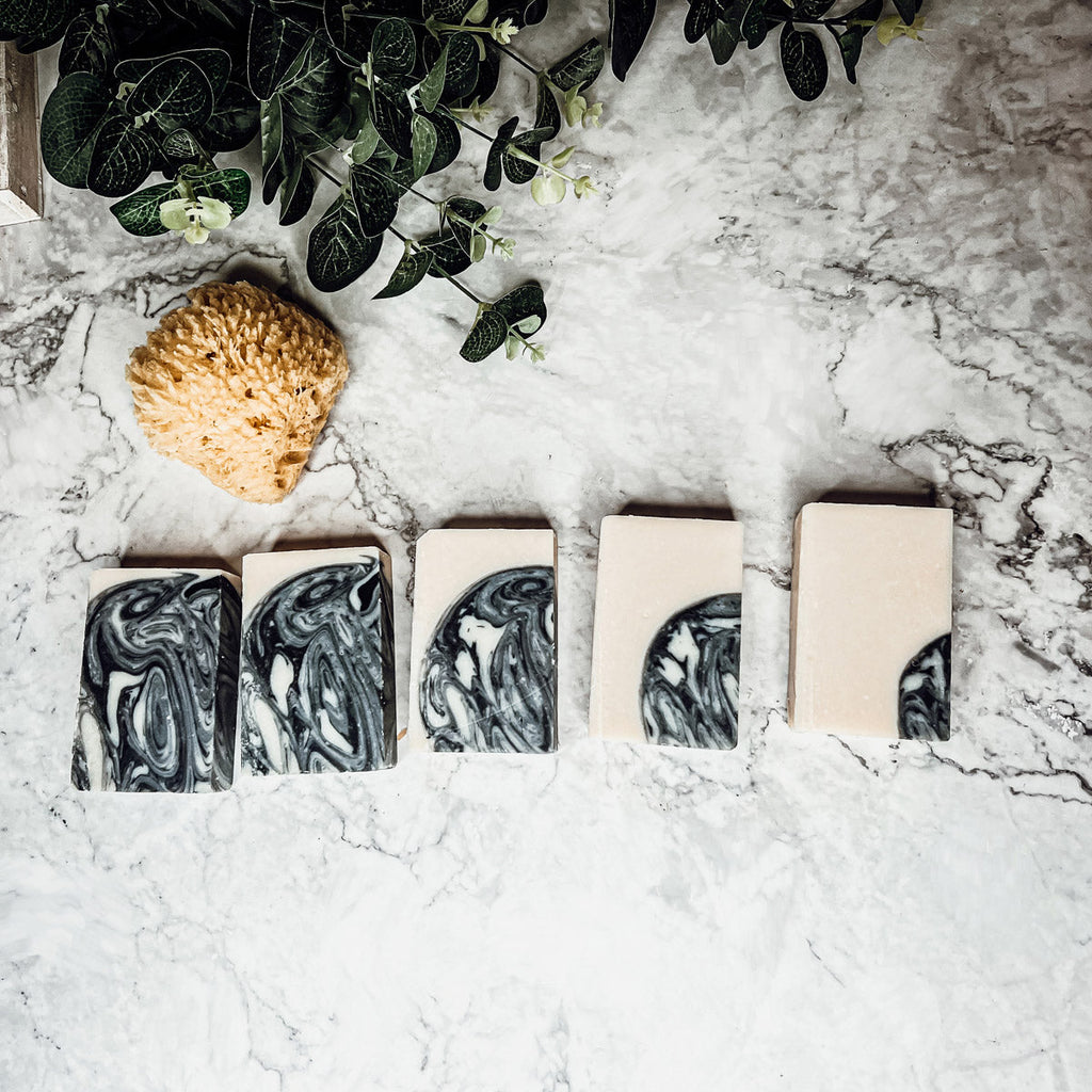 Activated Charcoal Soap Bar For Men And Women Patchouli Sandalwood Exfoliating