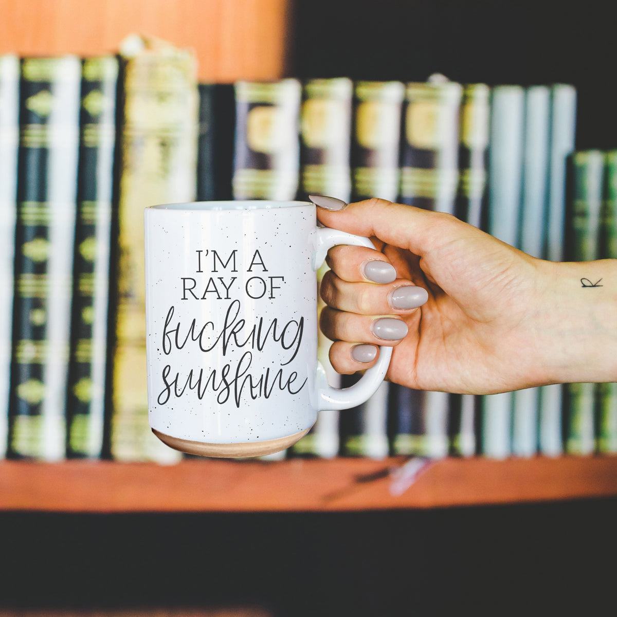 16oz Inspirational Ceramic Coffee Mug Motivational Morning Prayer Mug Sunrise Determination